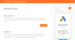 Desktop Screenshot of llamar-atencion-cliente.com